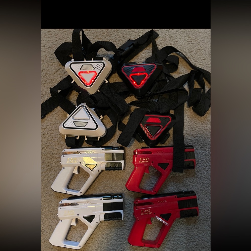 FOA Schwarz Laser Tag